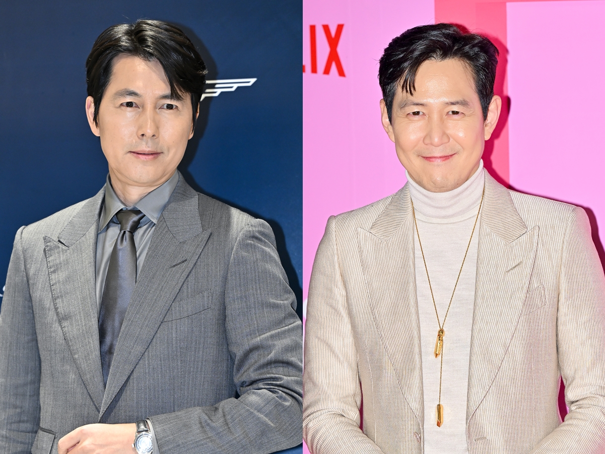 “婚外子騒動”から4カ月…チョン・ウソン、『イカゲーム』主演俳優と中国訪問したワケとは？