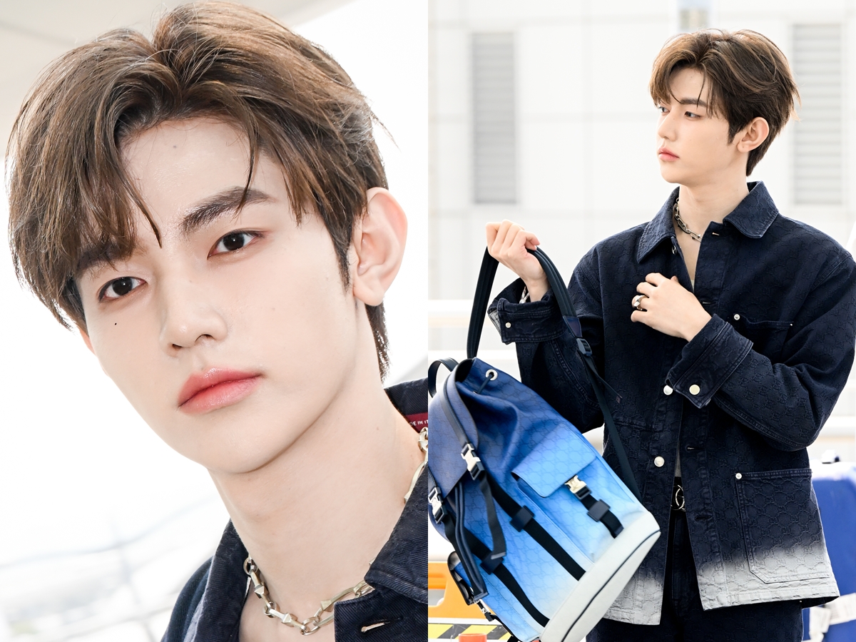 ZEROBASEONEジャン・ハオのせいで空港がランウェイに…!?「沼落ち確定」のファンサ連発！【独自写真】