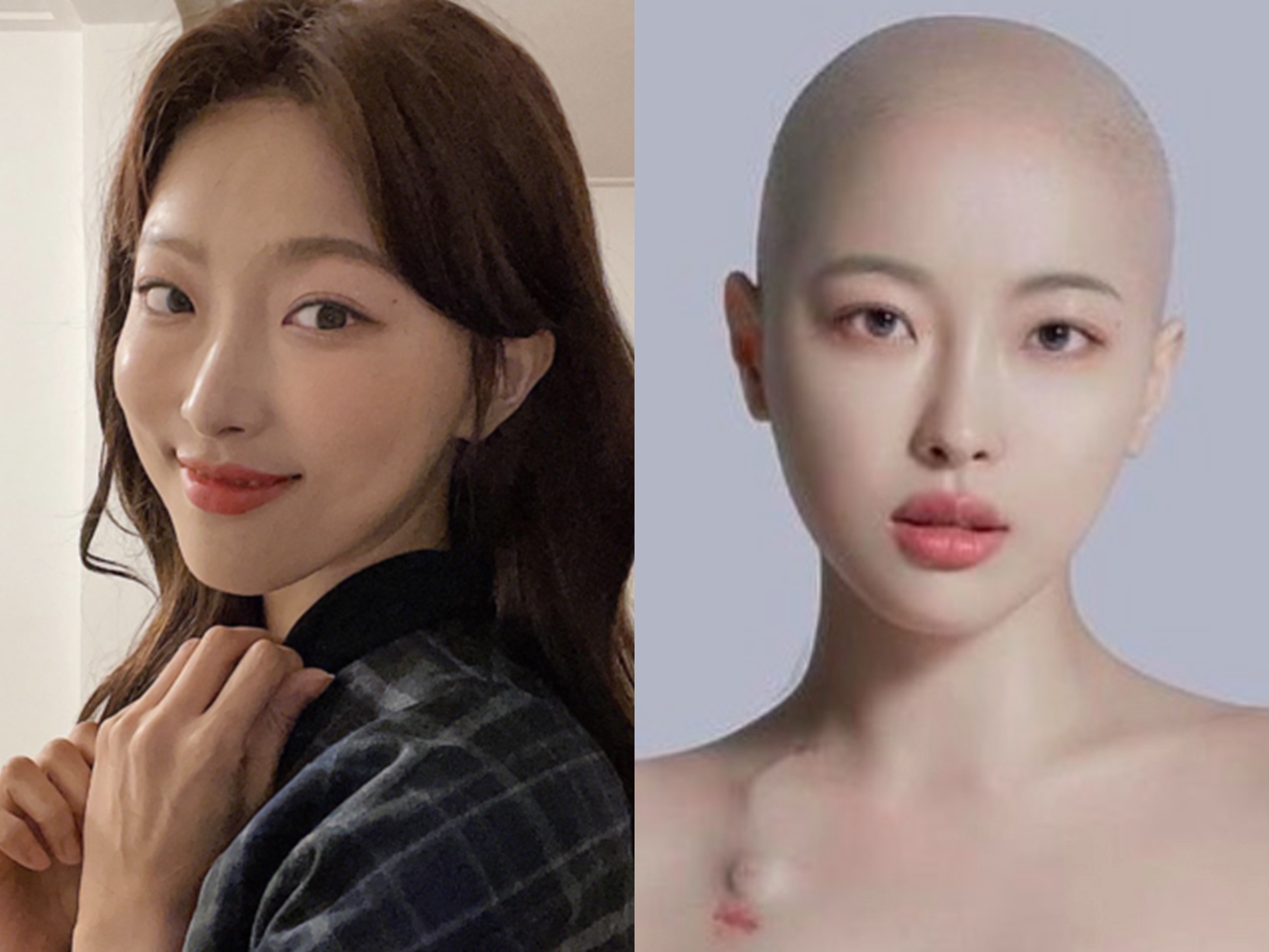 最期まで前向きに自ら頭を剃る姿まで大胆に公開したが…享年30歳の韓国美容系ユーチューバー、本日4周忌