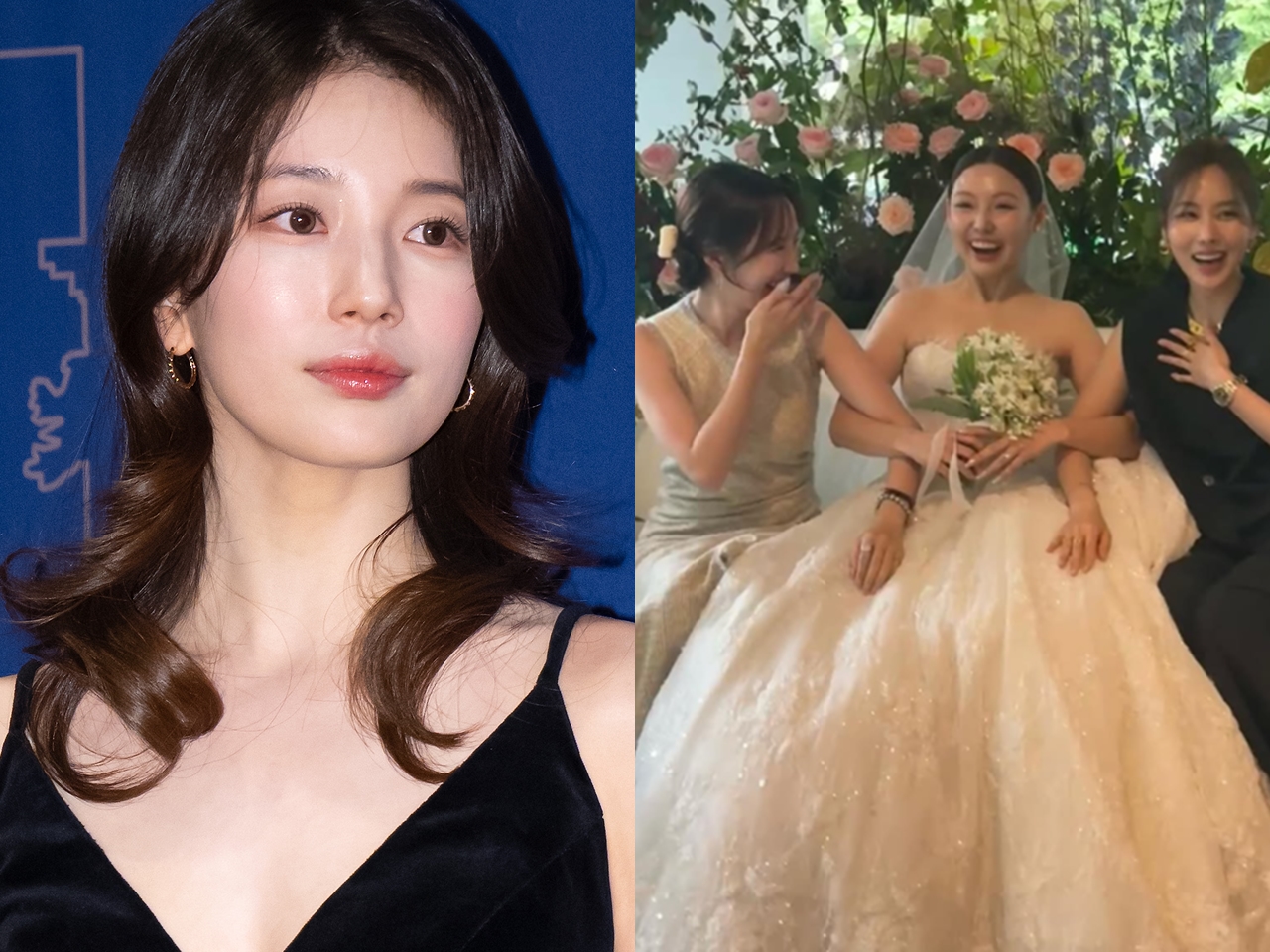 一人だけ姿を現さなかったペ・スジ…元メンバーの結婚式に参加せず、“不仲説”が定着したグループに仲間入り？