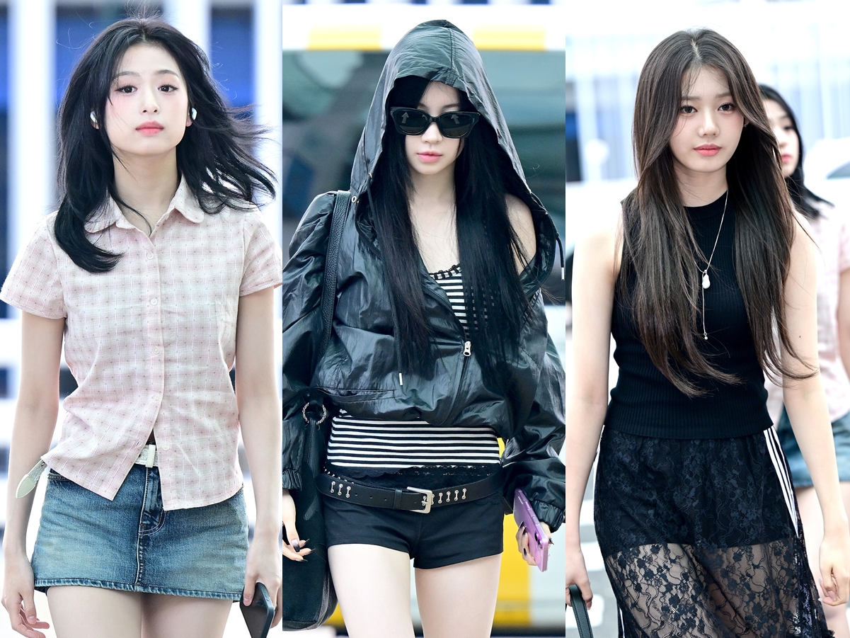 BABYMONSTER、誰もが振り返る“圧倒的オーラ”！個性溢れるファッションでカナダに出国【PHOTO】