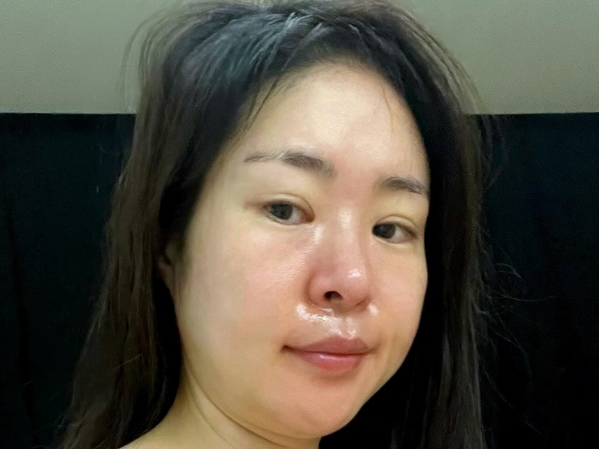 「まるで8日間の奇跡」韓国女性芸人が驚愕ビフォーアフターで話題、ブラトップ姿ですっきり腹部披露