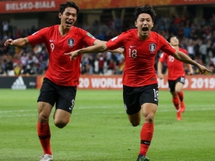 イ・ガンインが1G2Aと爆発の韓国、セネガル下してU-20Ｗ杯で36年ぶり4強進出!!