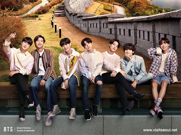 BTSが登場するソウル市の広報映像、再生回数1億回突破「ソウルに行きたくなる」