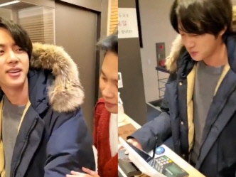 BTSのJIN、SUGAの誕生会で“87万ウォン”決済「みんな、言葉に気をつけて…」