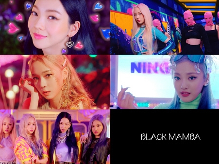 新星aespa（エスパ）、デビュー曲『Black Mamba』がビルボードでトップ100位入り