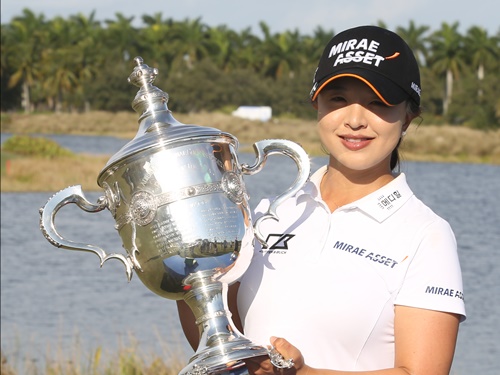 女子ゴルフ世界2位のキム・セヨン、全米ゴルフ記者協会の女子年間最優秀選手に初選出！
