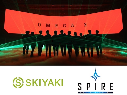 K-POP超大型ボーイズグループOMEGA X、日本のSKIYAKIと独占的マネジメント契約を締結