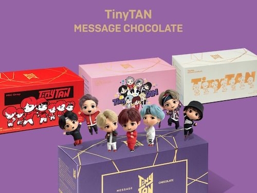 BTSのメッセージ入りチョコが日韓で5月発売！TinyTANたちが伝える“夢と希望”に注目