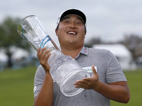 松山英樹39位の米ツアーで優勝の李京勲（イ・キョンフン）は、日本でも活躍した“同級生”だった！