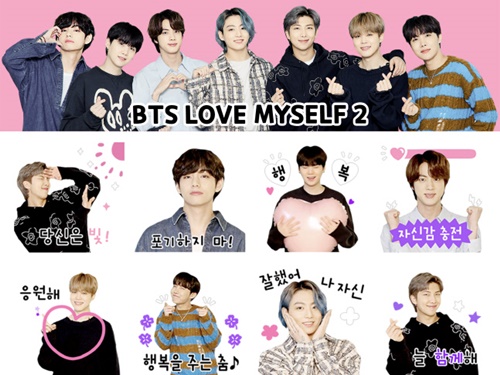 BTSのキャンペーンスタンプ第2弾が発売、収益の一部は“子どもへの暴力根絶”プロジェクトに寄付
