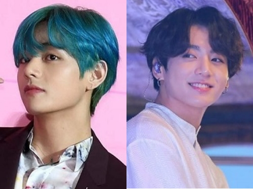 【写真】「レベチのイケメン」BTS・V がJUNG KOOKとの“密着ツーショット”を公開！