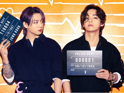 BTSが手錠をかけられた“悪党”に…!?『Butter』のコンセプトビジュアル第2弾が公開【PHOTO】