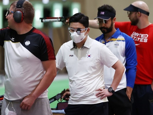 4大会連続五輪メダリストの“韓国射撃の皇帝”、衝撃の予選敗退に落胆「言葉が出ない」【現地取材】