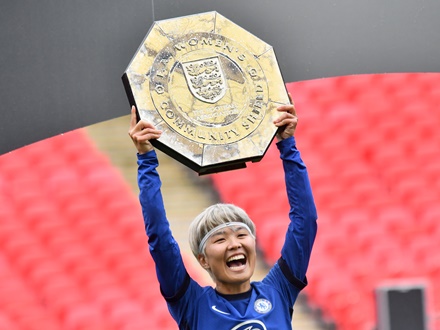 女子コミュニティ・シールドMOMのチ・ソヨンを英メディア絶賛！「信じられないほどに鋭い姿を…」